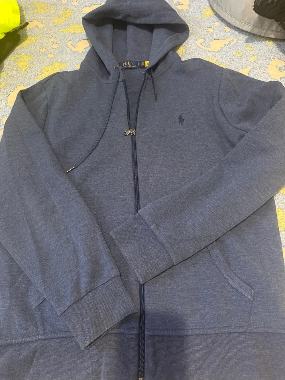 Polo by Ralph Lauren Dark Blue Full-Zip Hooded Sweater